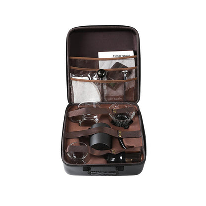 V60eva Portable Hand Coffee And Tea Set Storage Box Full Combination Outdoor Travel Bag Classic Metal Design - Buy Metal Coffee Bag
classic Design Tea Set Product on Alibaba.com